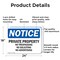 Signmission Private Property No Trespassing No Soliciting OSHA Notice Sign, Aluminum, 24in W x 18in L, 2PK OS-2PACK-NS-A-1824-L-17848 - alternate 4